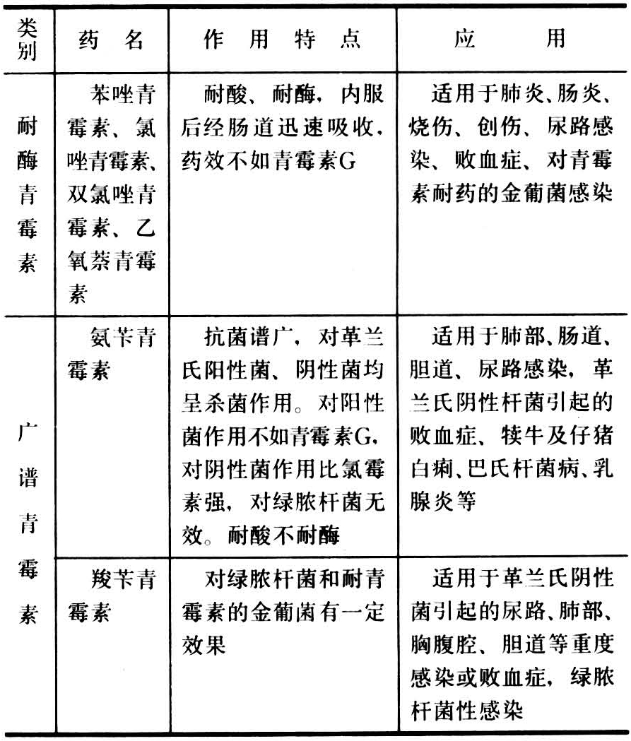 青霉素类抗生素